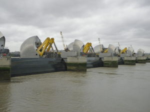 Thames Barrier closing