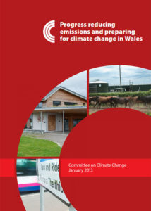 Progress on reducing emissions and preparing for climate change in Wales