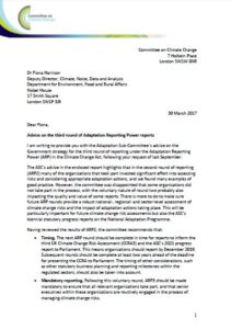 ASC letter to Defra on ARP powers