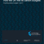 How the UK met its carbon budgets