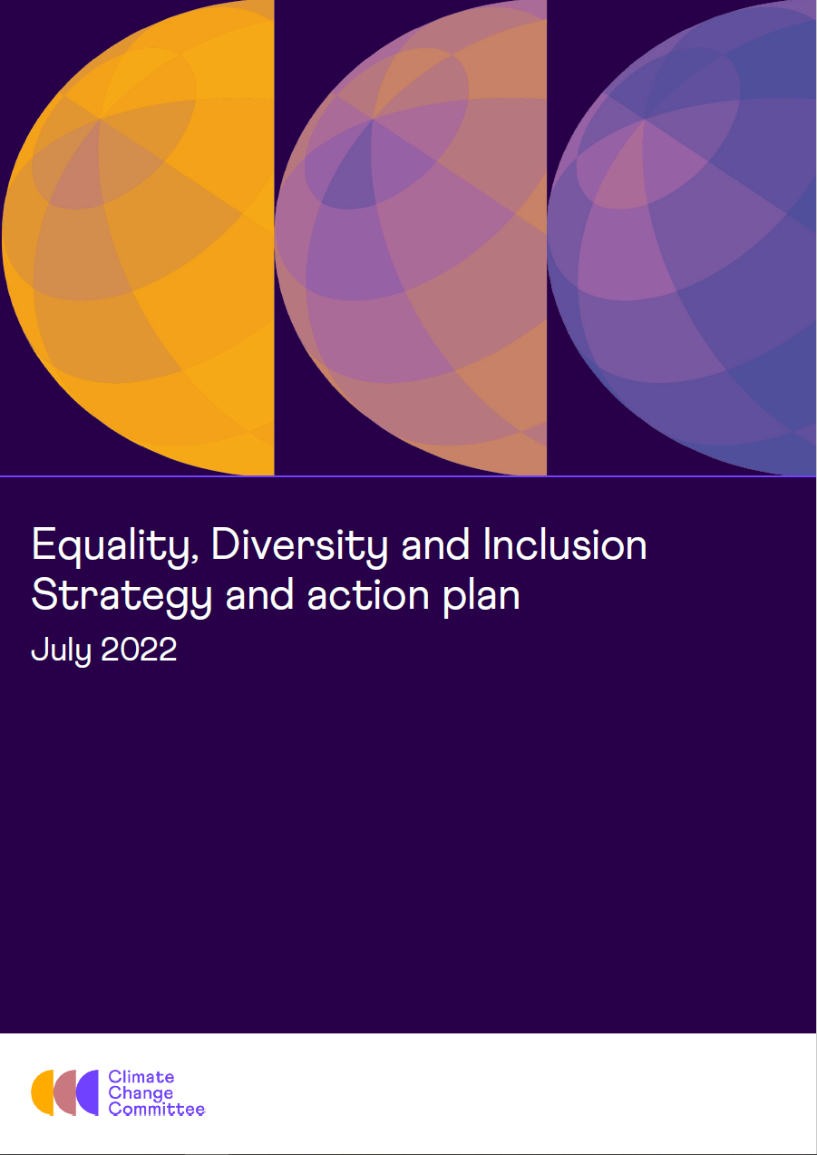 Equality, Diversity and Inclusion - Climate Change Committee